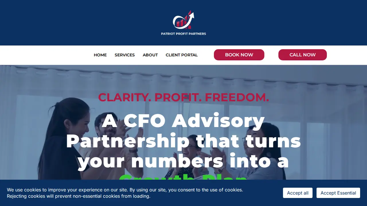 Patriot Bookkeeping LLC website
