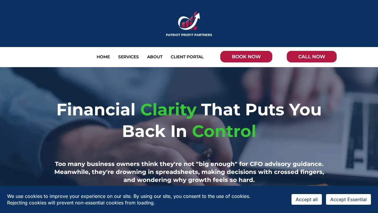 Patriot Bookkeeping LLC page