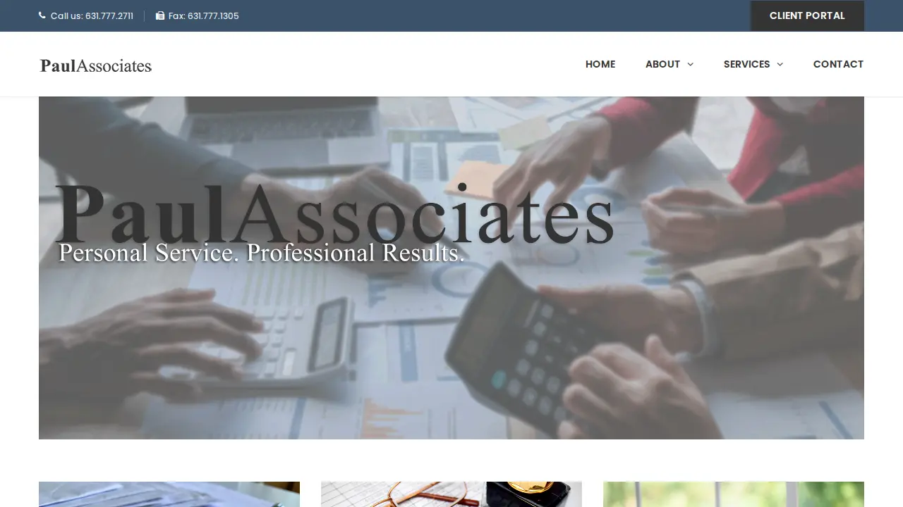 Paul Associates page
