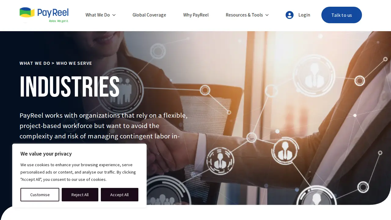 Pay Reel, LLC page