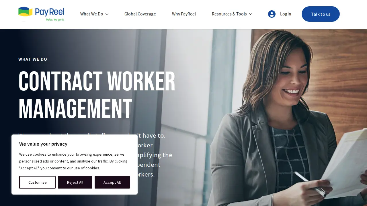 Pay Reel, LLC page