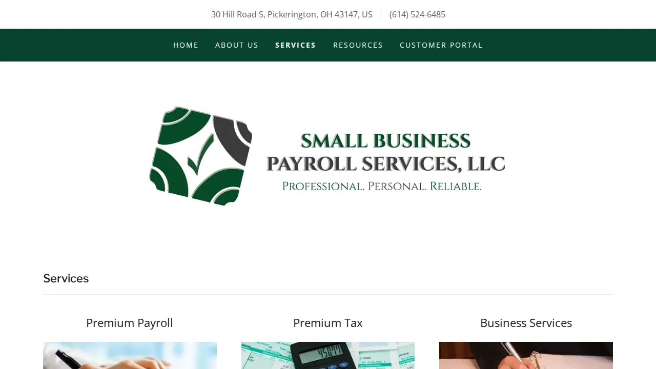 Small Business Payroll Services, LLC page