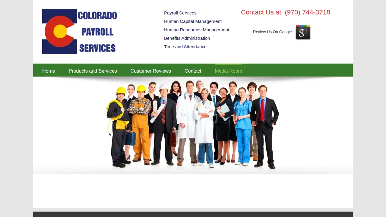 Colorado Payroll Services page