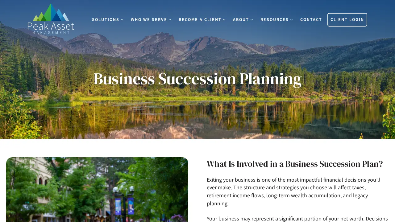 Peak Asset Management LLC page