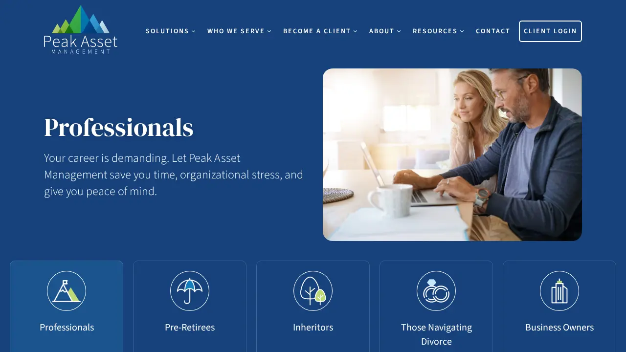 Peak Asset Management LLC page