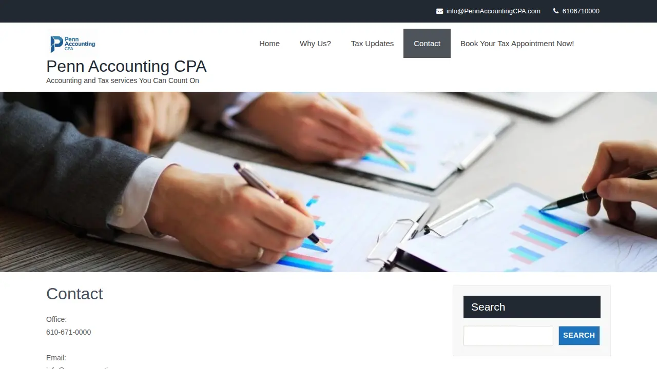 Penn Accounting CPA page
