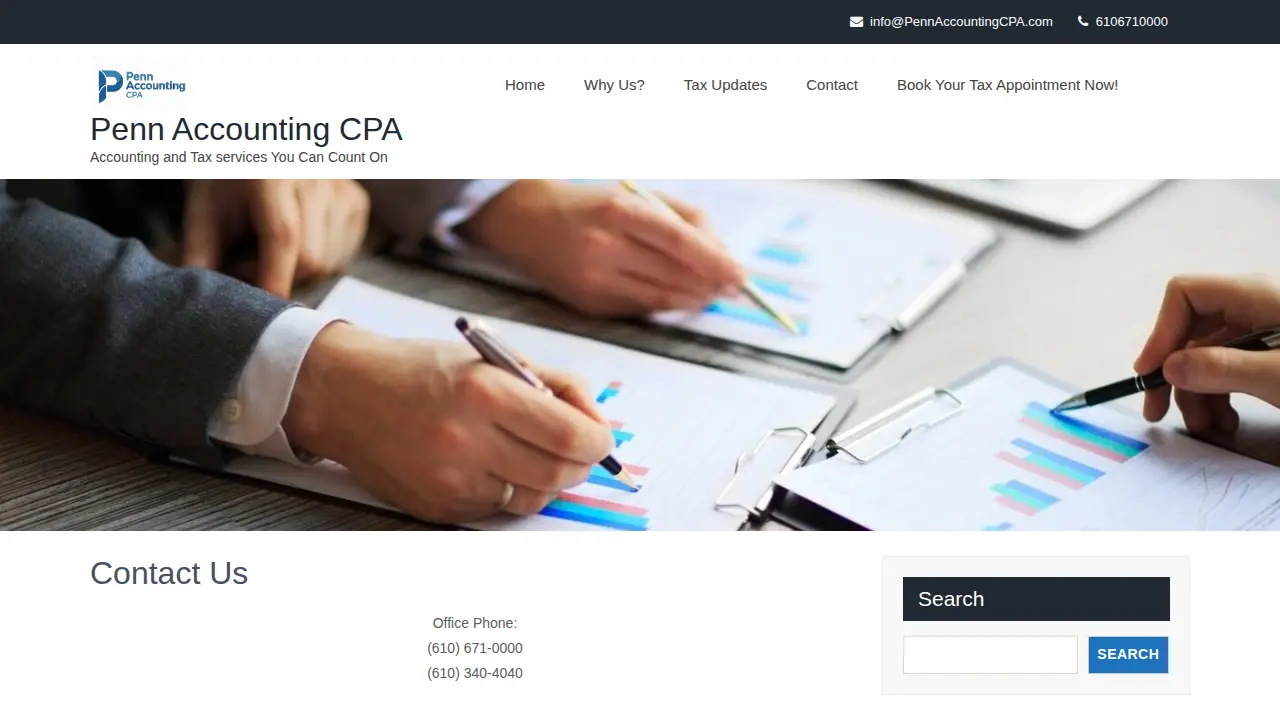 Penn Accounting CPA page