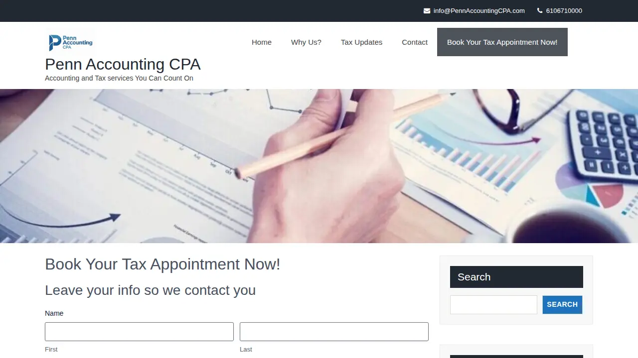 Penn Accounting CPA page