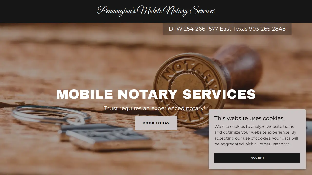 Pennington's Mobile Notary Services(formally know as Kirby's Mobile Notary Services)