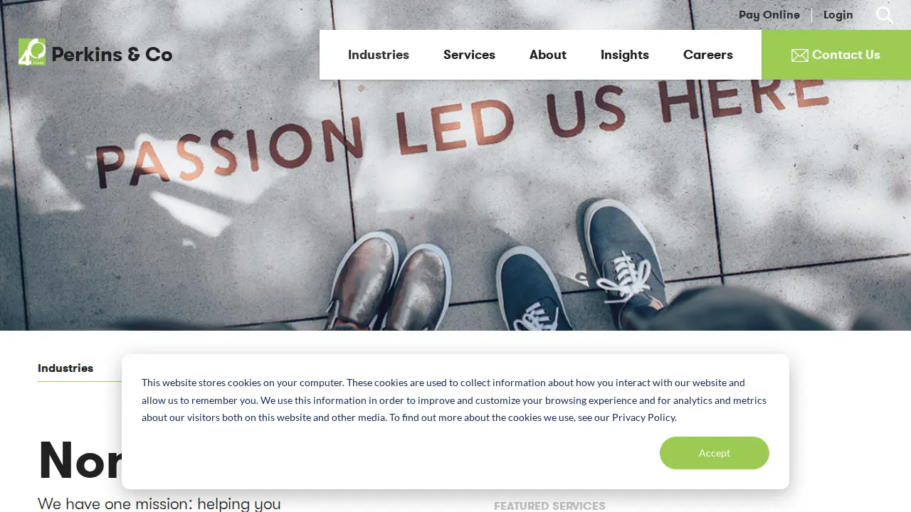 Perkins & Co page