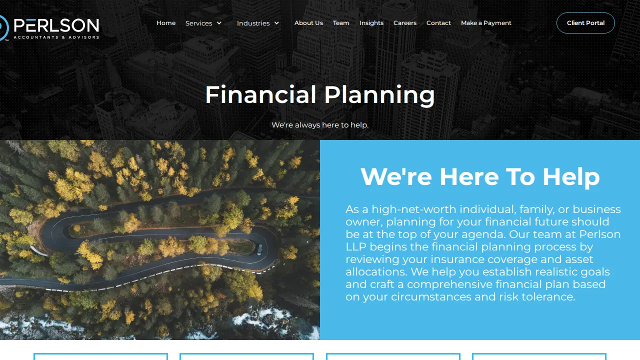 Perlson LLP page