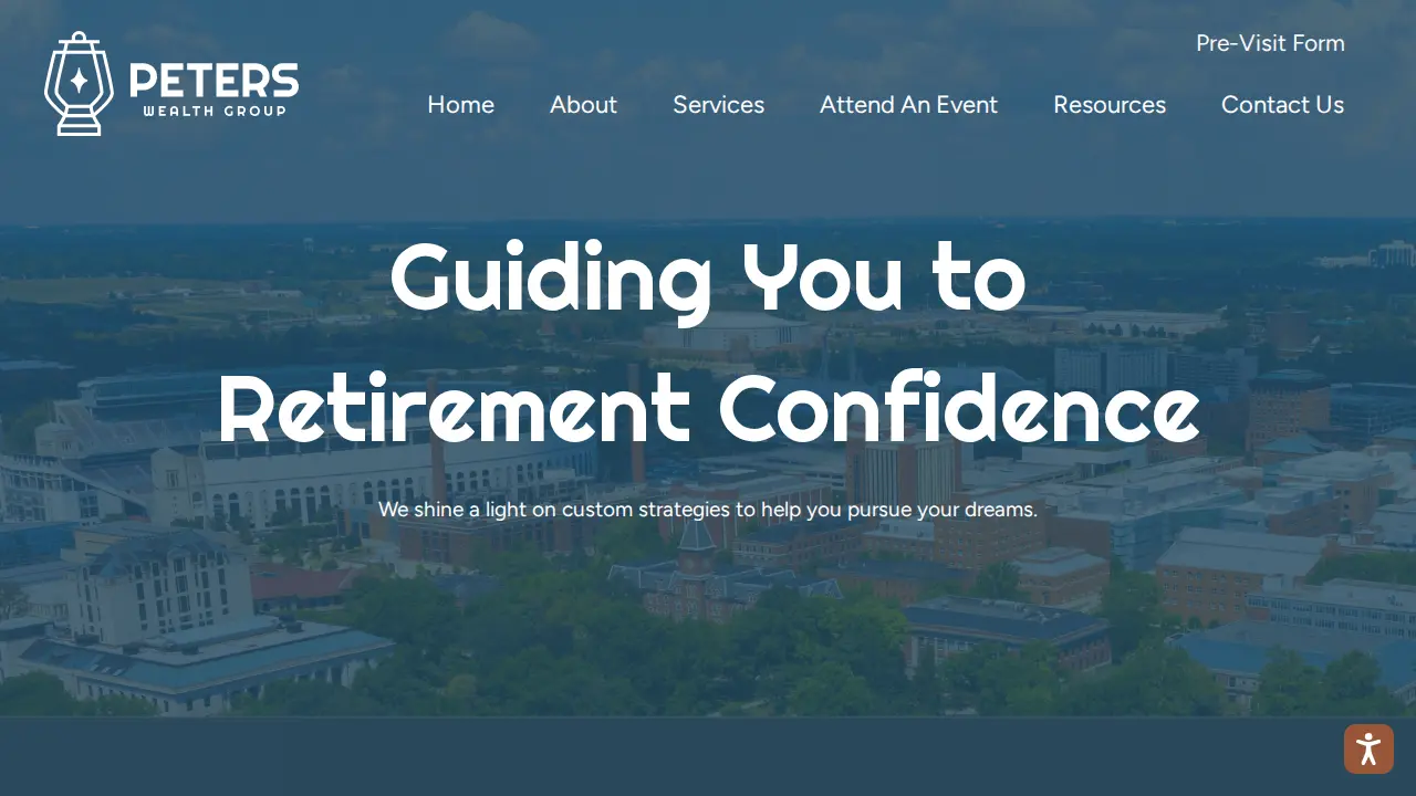 Peters Wealth Group page