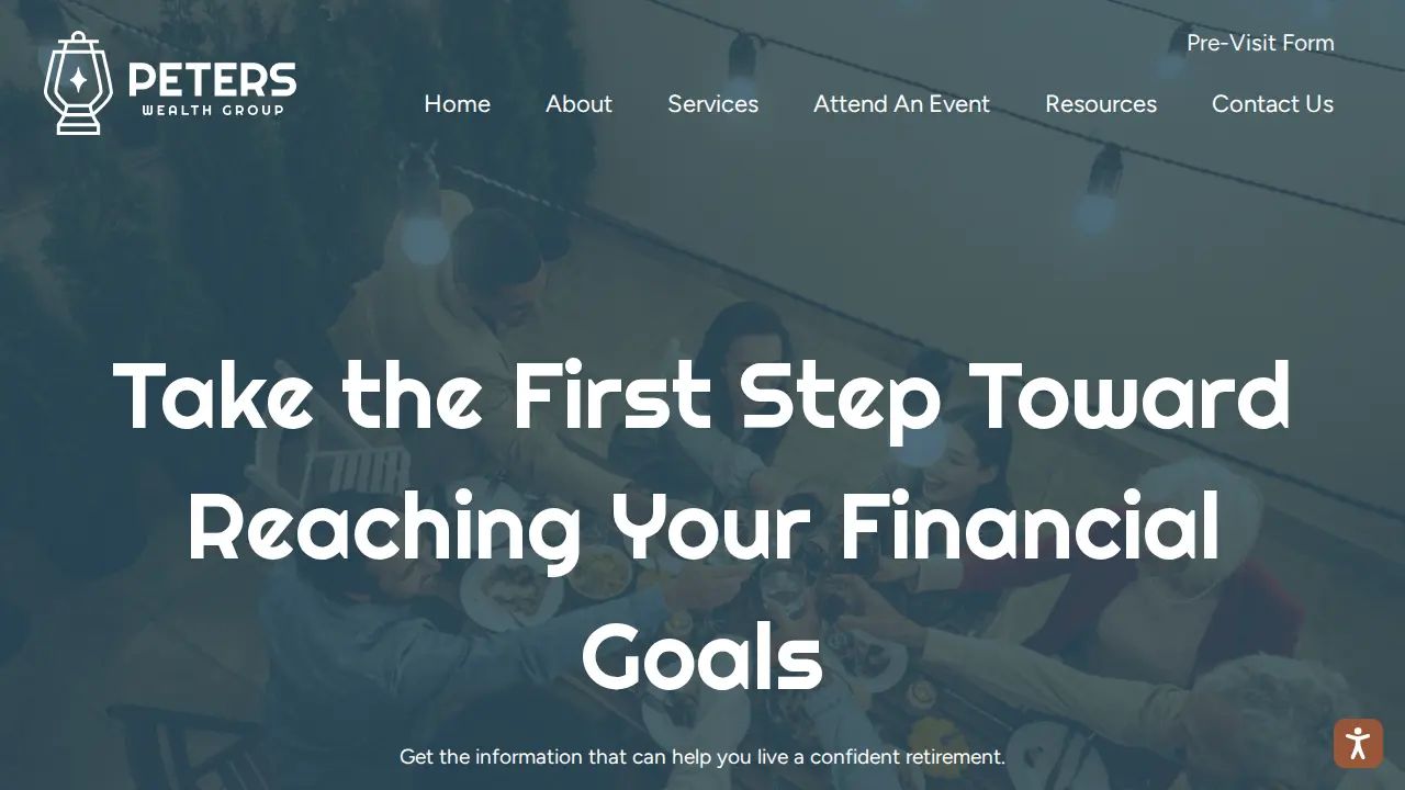 Peters Wealth Group page