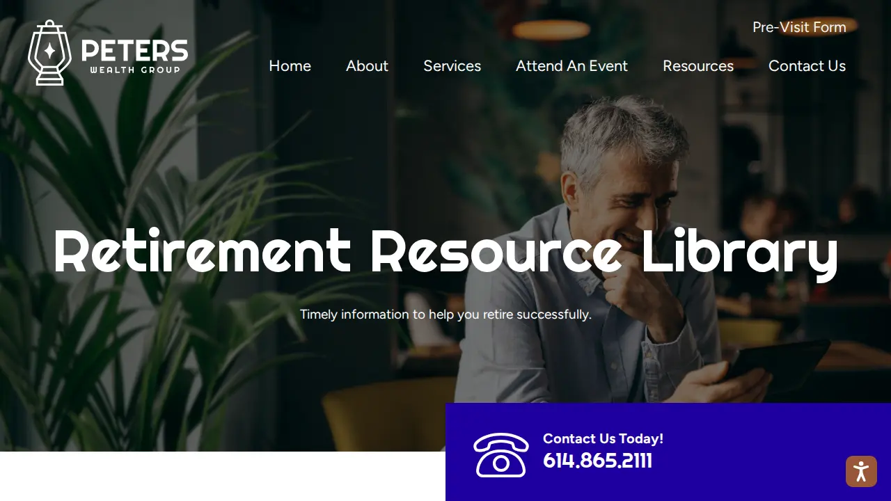 Peters Wealth Group page