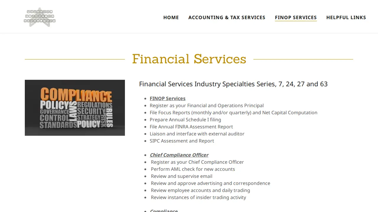 PFC Mitchell Tax and Accounting LLC page