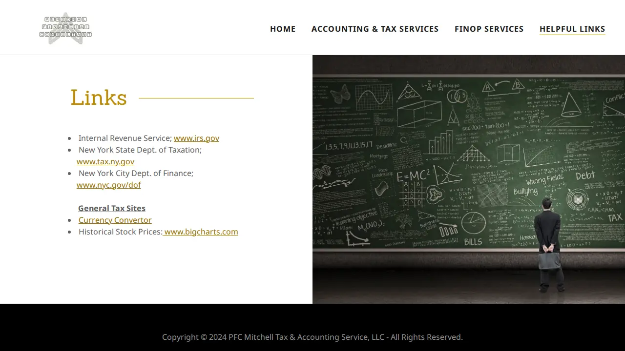 PFC Mitchell Tax and Accounting LLC page
