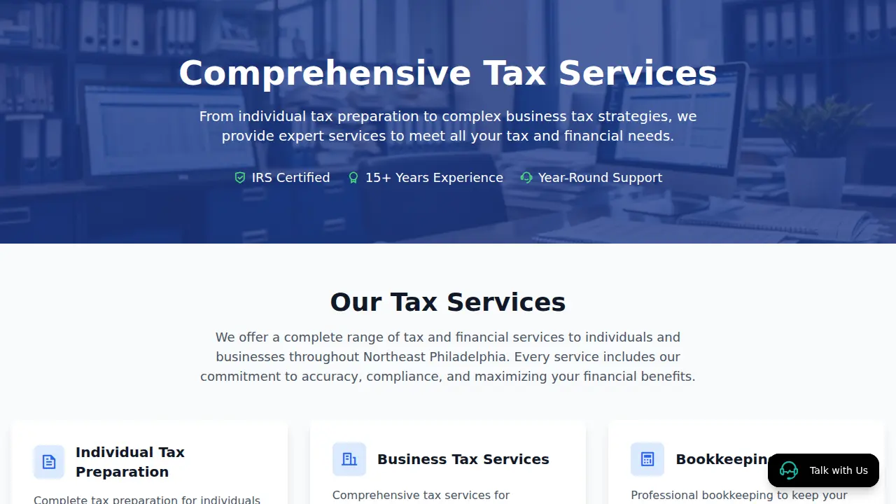Philly Tax Pro page