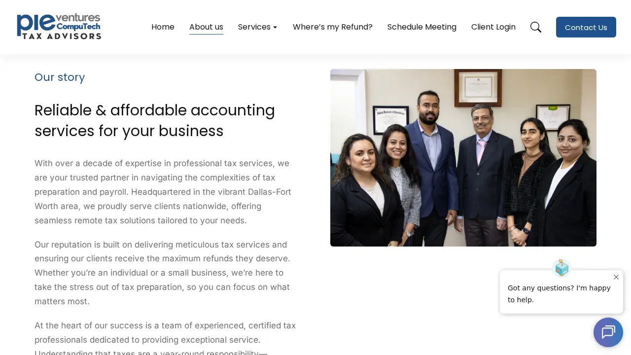 Pierian Ventures (Compu Tech Tax Services) page