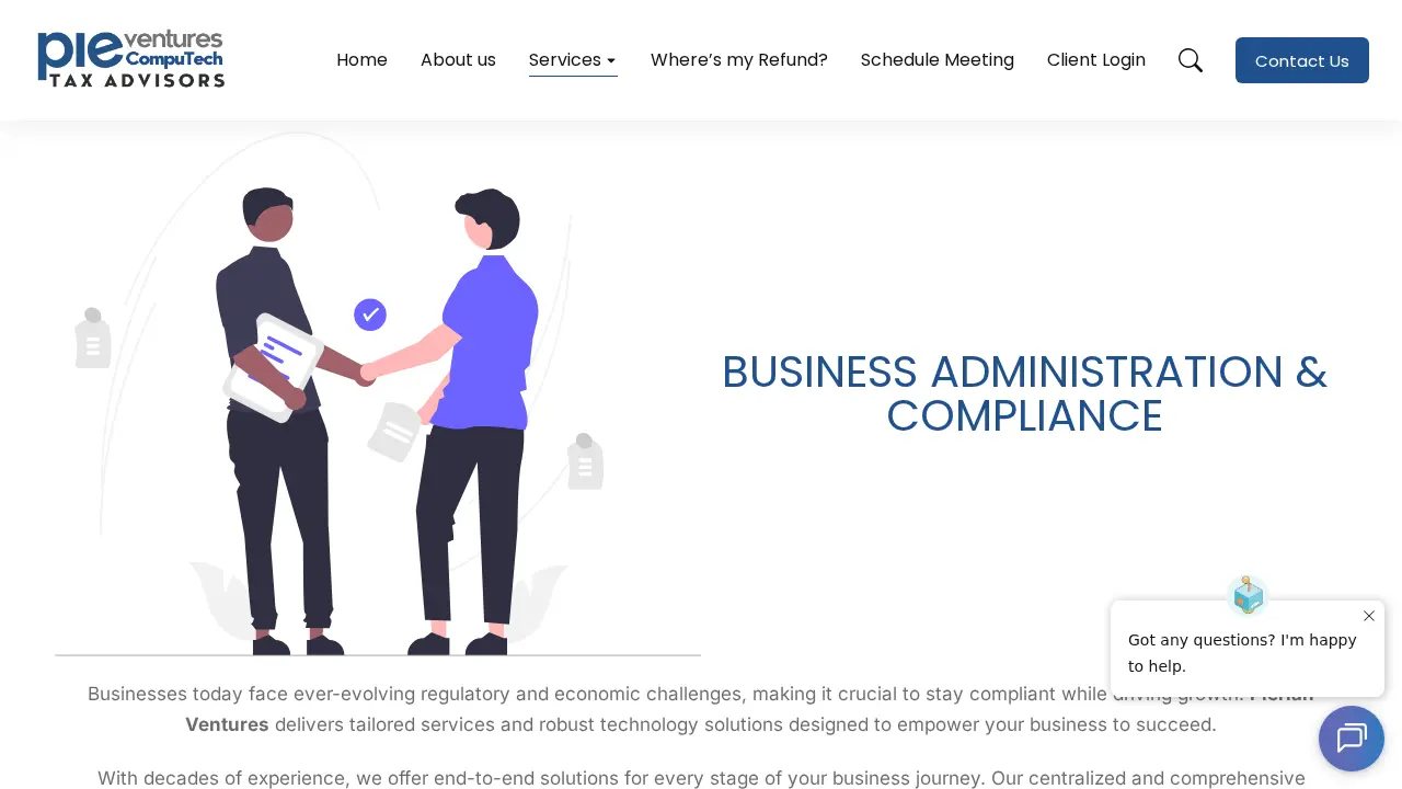 Pierian Ventures (Compu Tech Tax Services) page