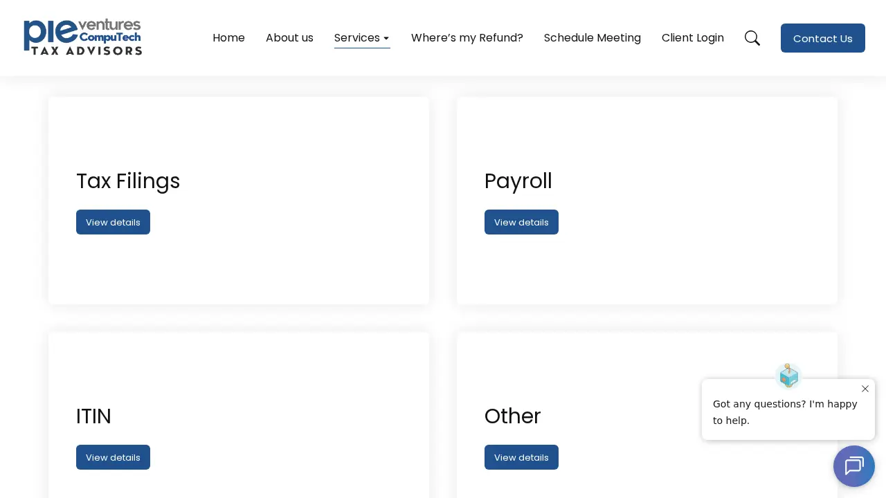 Pierian Ventures (Compu Tech Tax Services) page