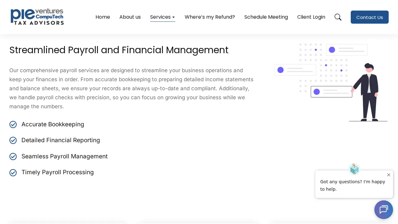 Pierian Ventures (Compu Tech Tax Services) page
