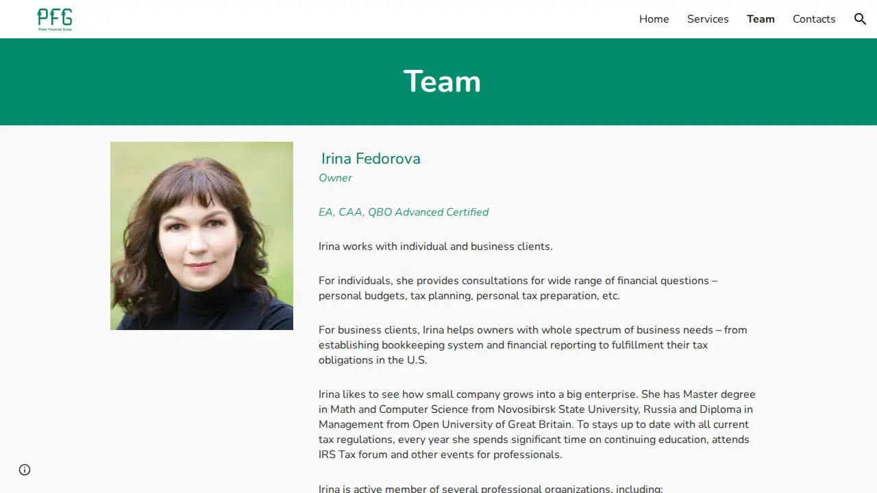 Pines FG, LLC page