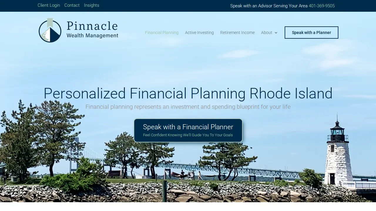 Pinnacle Wealth Management page