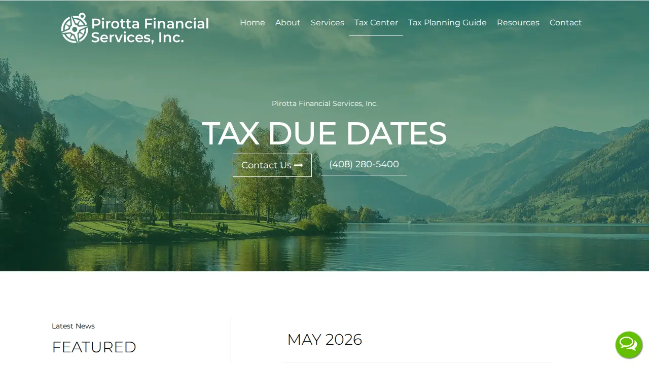 Pirotta Financial Services Inc page
