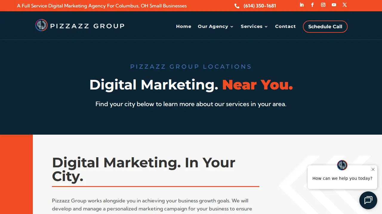 Pizzazz Group page
