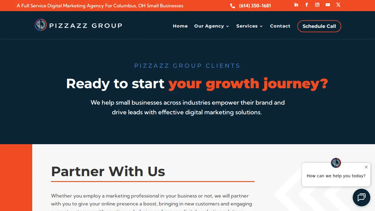 Pizzazz Group page