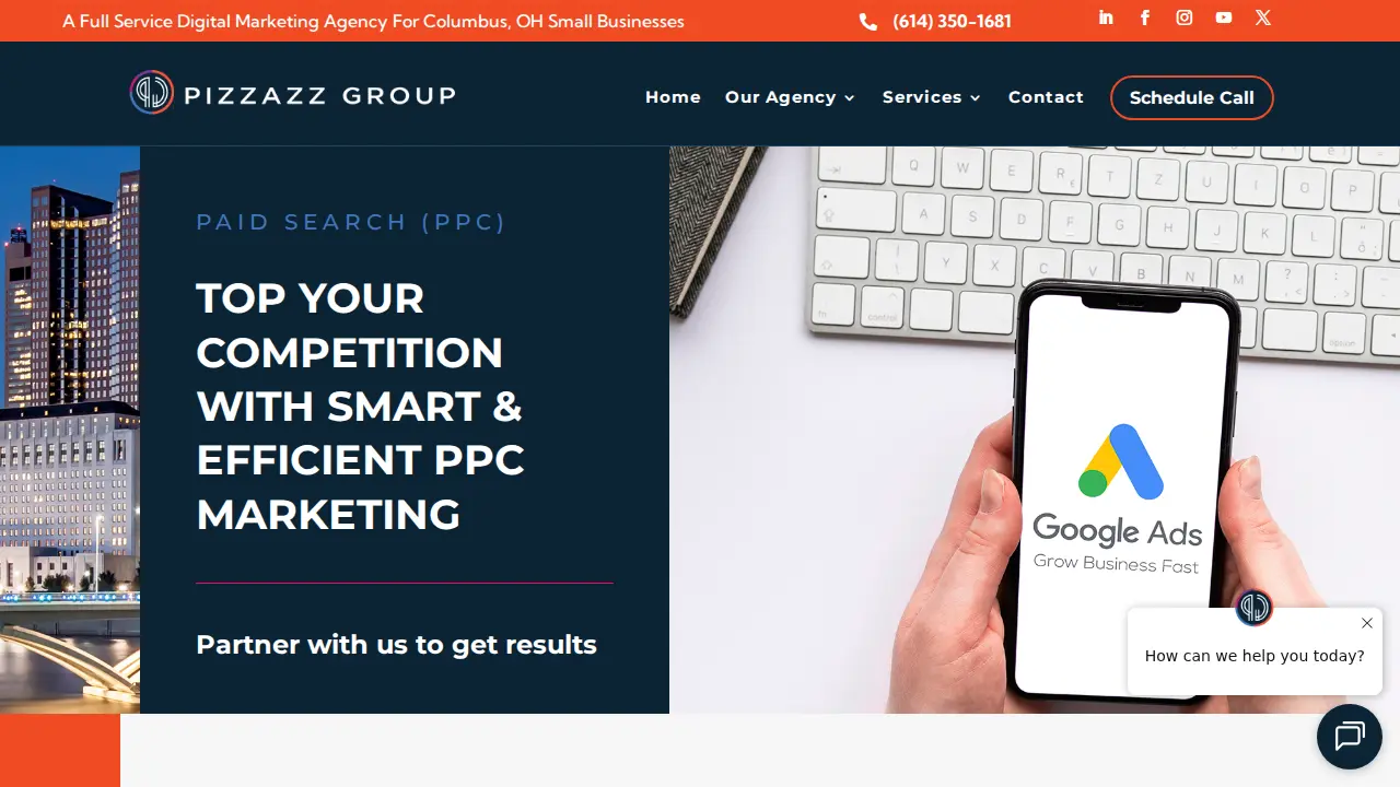 Pizzazz Group page