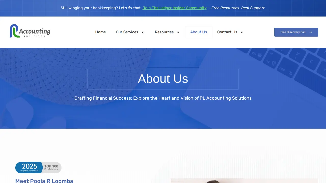 PL Accounting Solutions LLC page