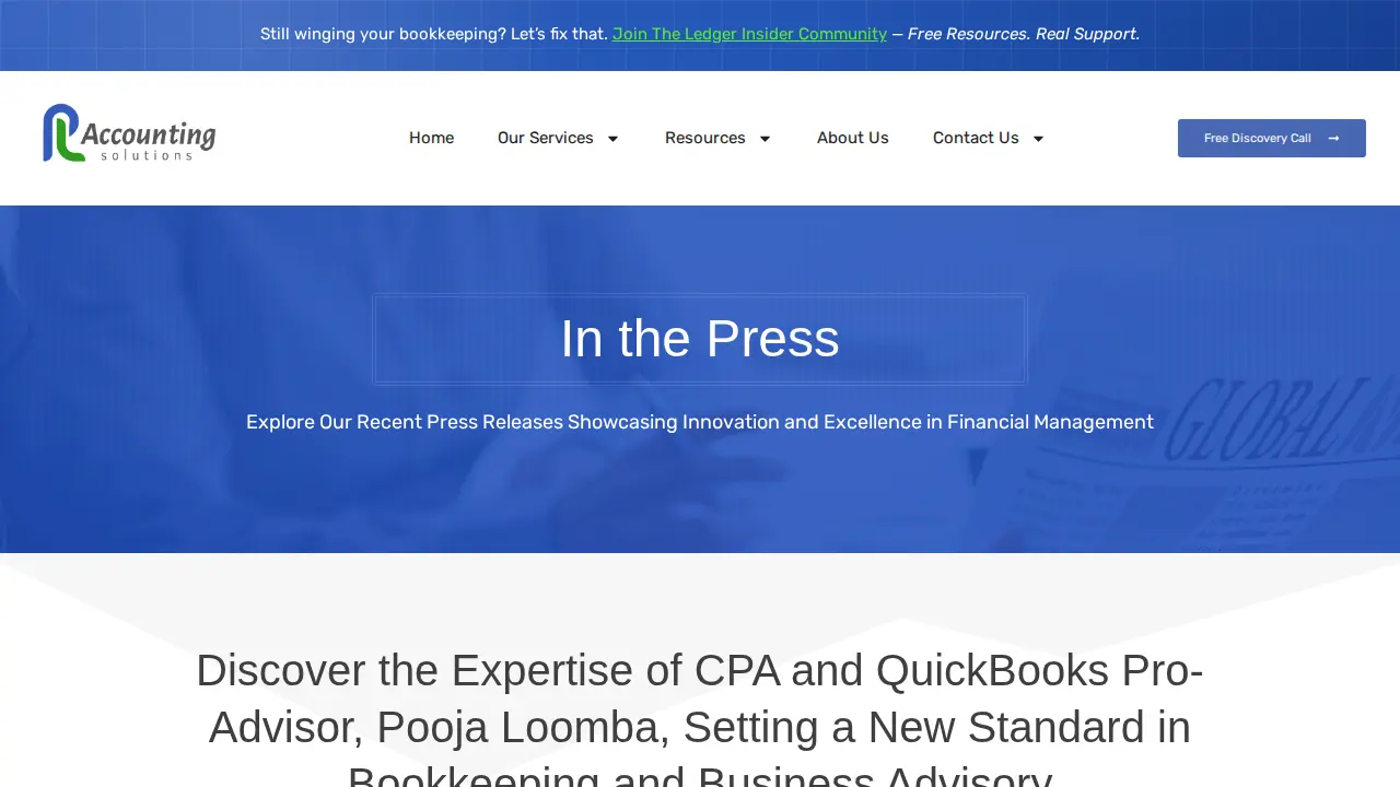 PL Accounting Solutions LLC page