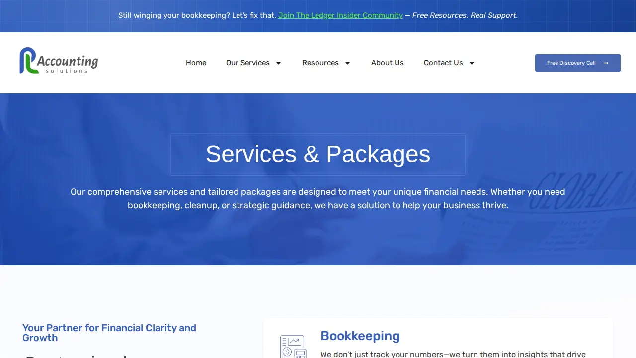 PL Accounting Solutions LLC page