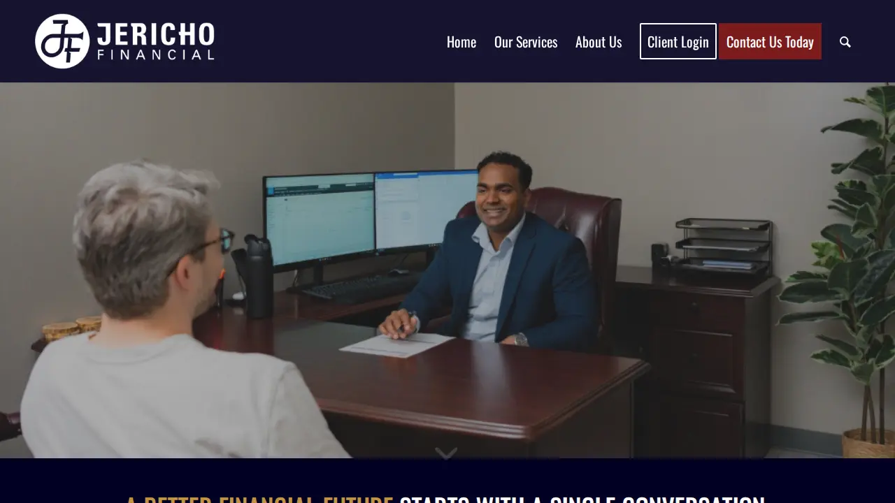 Jericho Financial page
