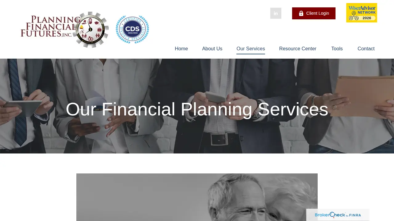 Planning Financial Futures, Inc page