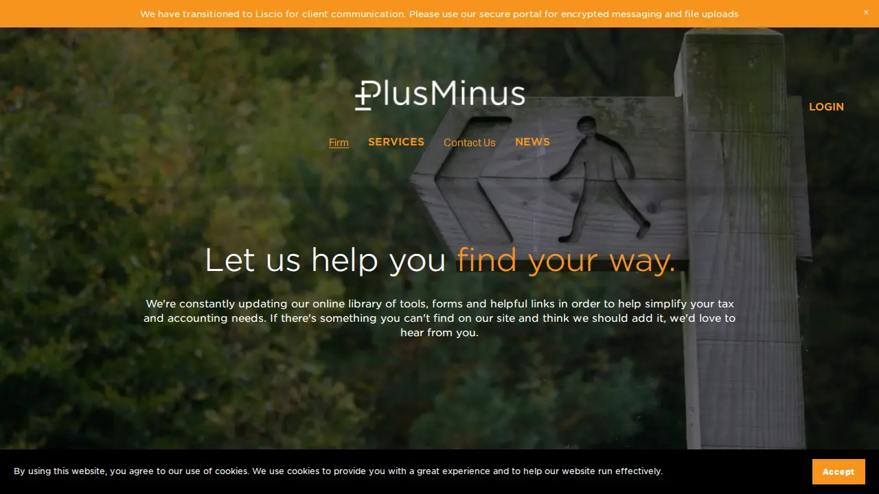 Plus Minus, Inc. page