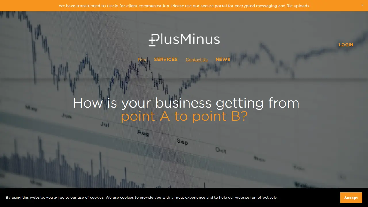 Plus Minus, Inc. page