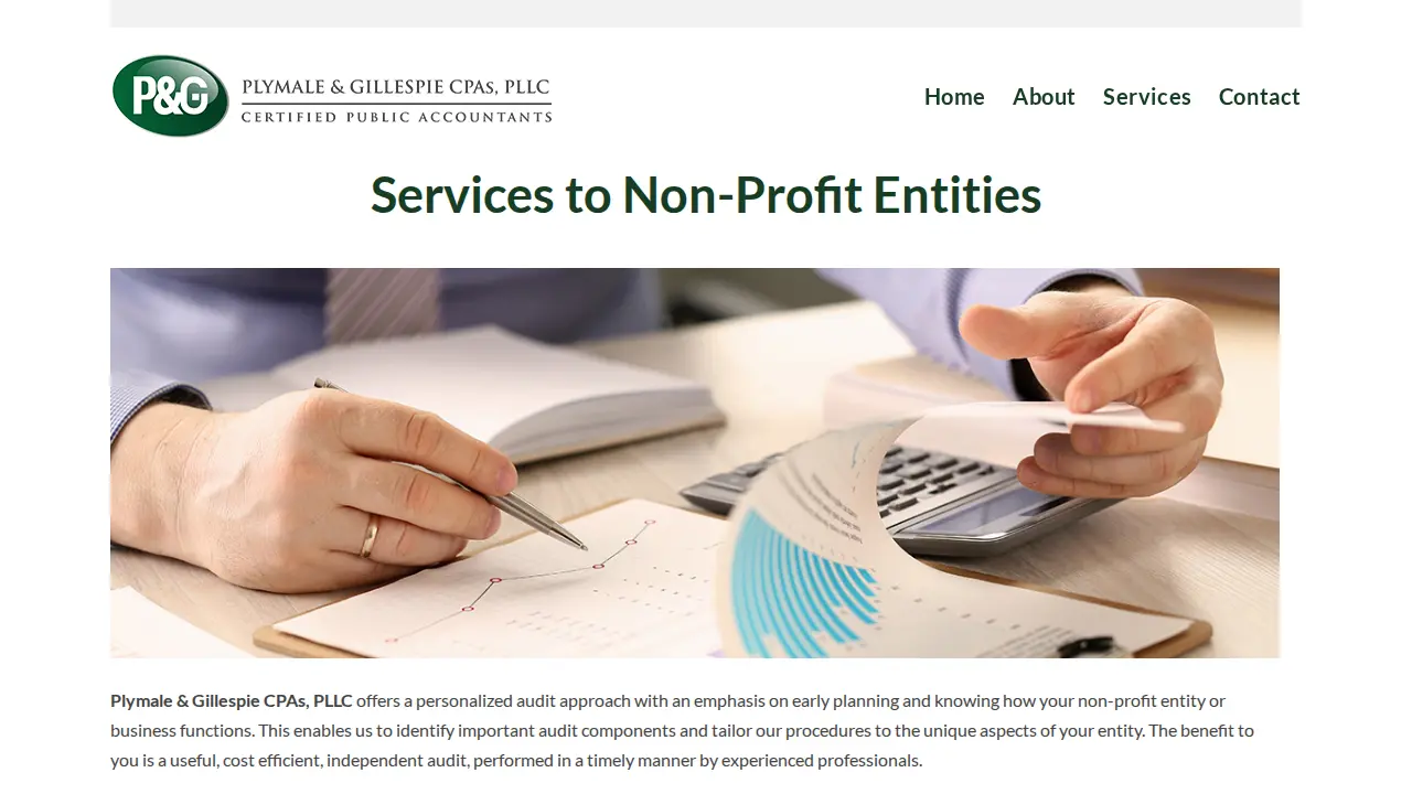 Plymale & Gillespie CPAs, PLLC page