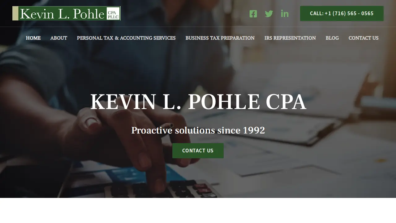 Kevin Pohle page
