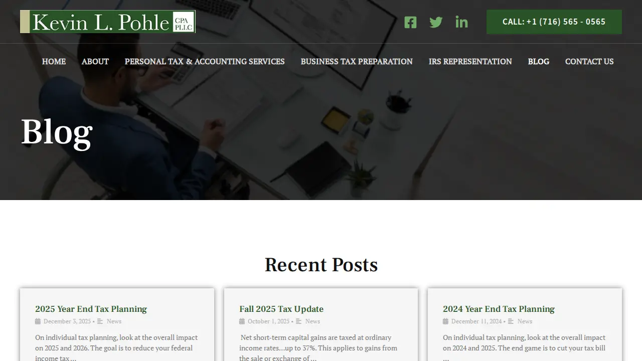 Kevin Pohle page