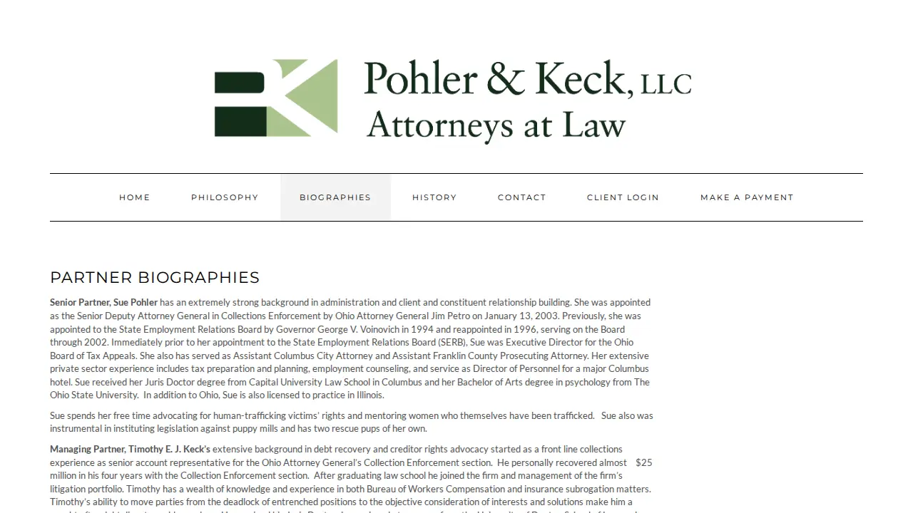 Pohler & Keck, LLC page