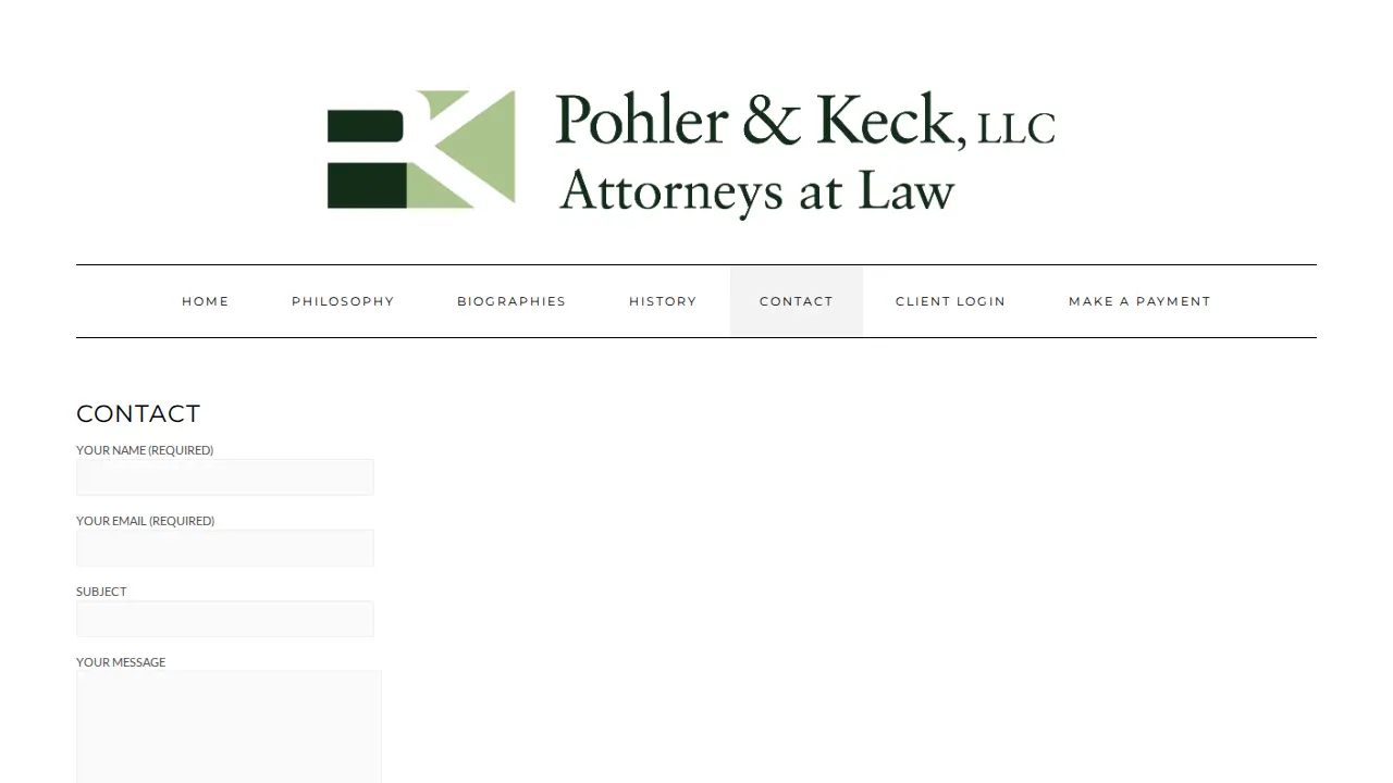 Pohler & Keck, LLC page