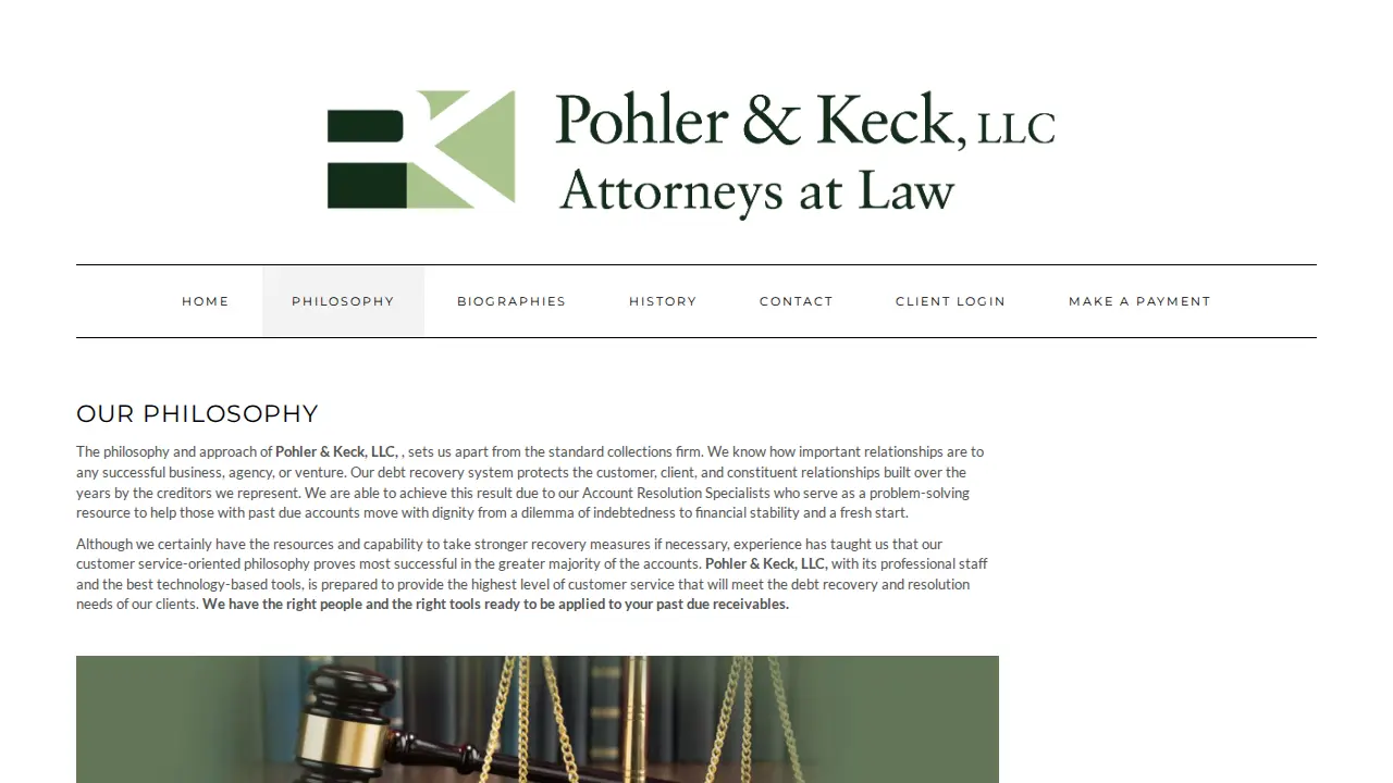 Pohler & Keck, LLC page