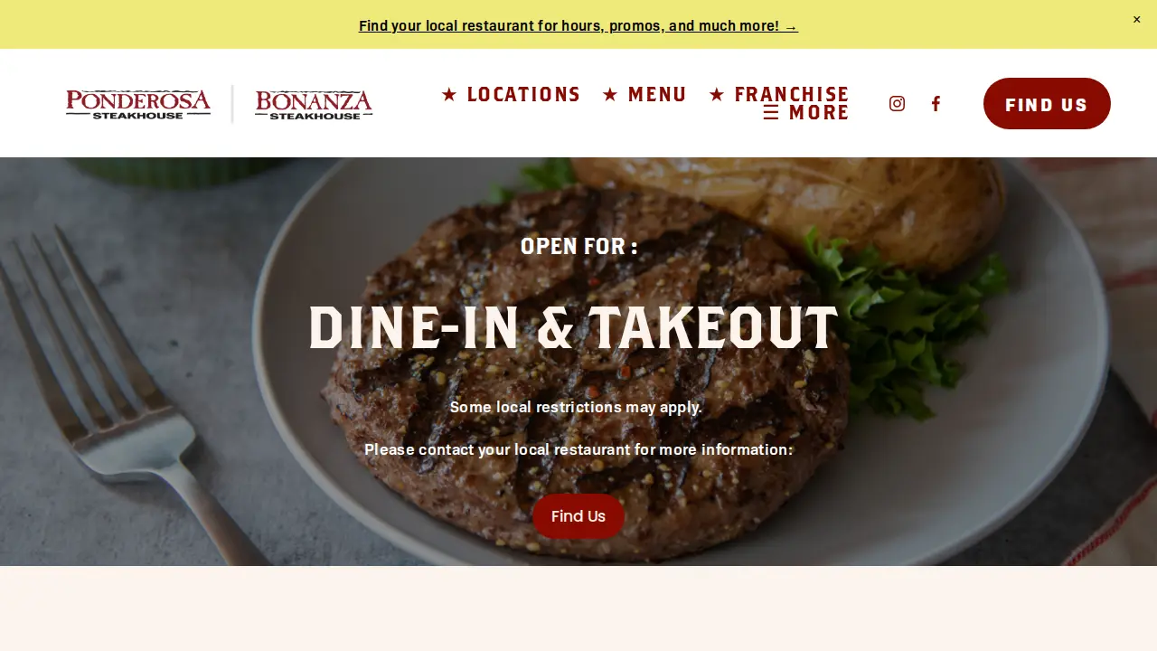 Ponderosa website