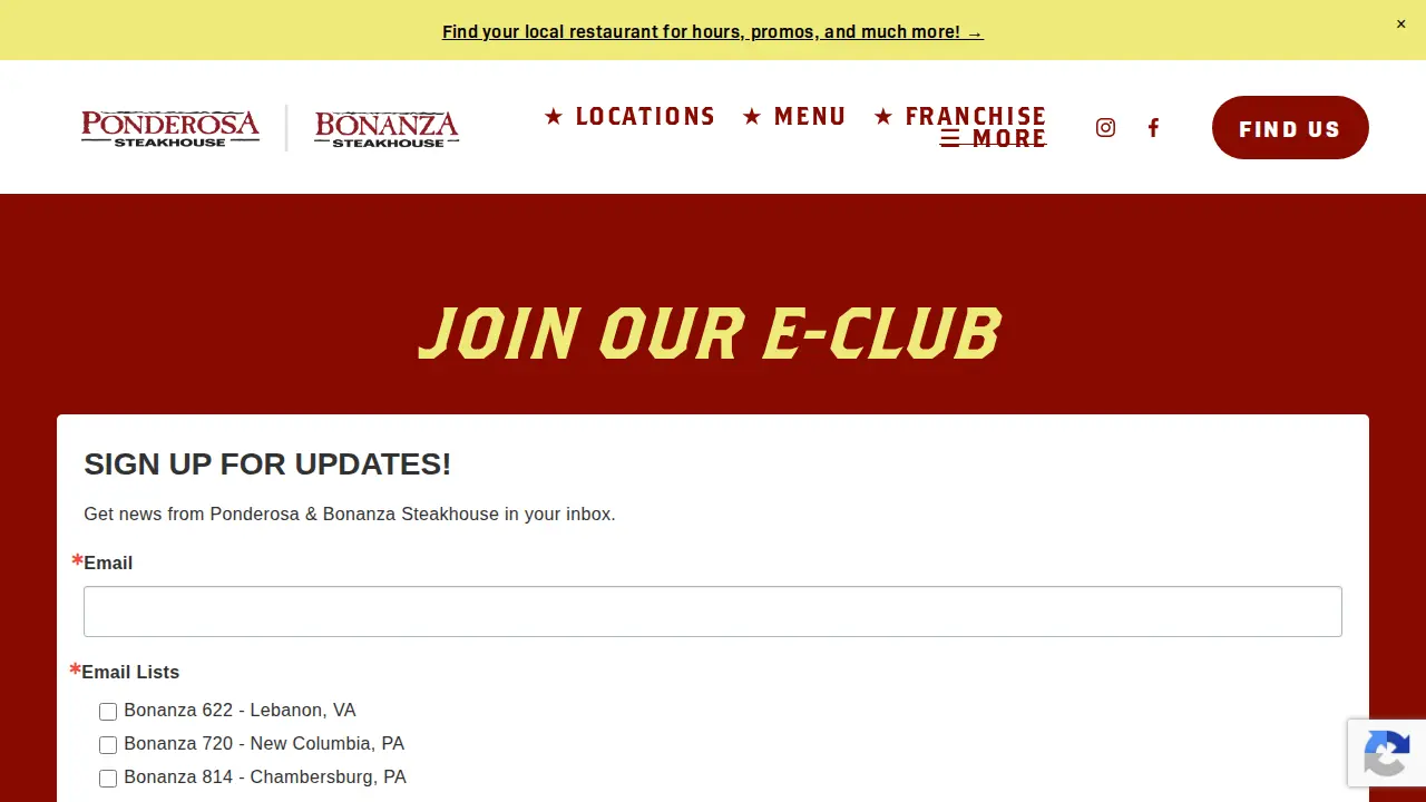 Ponderosa page