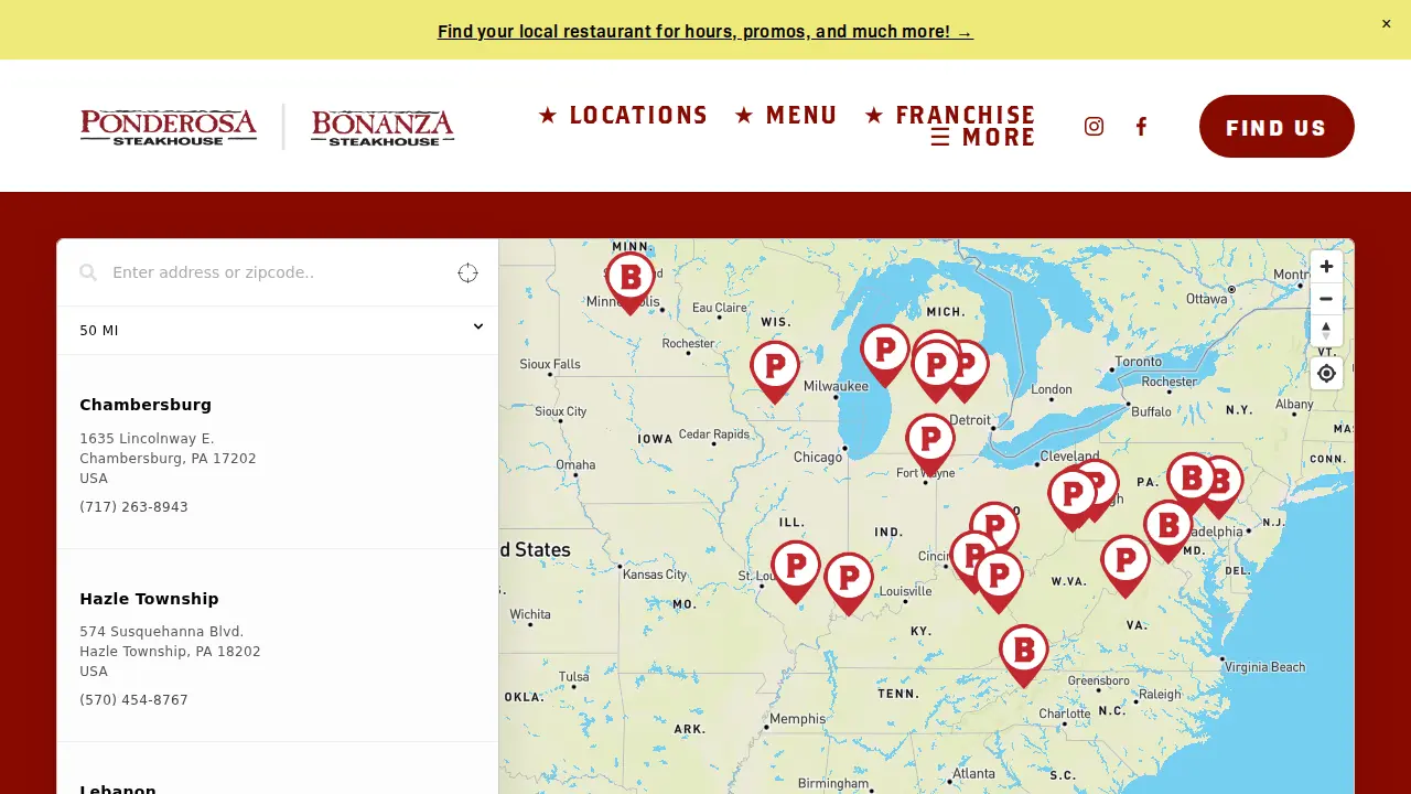 Ponderosa page