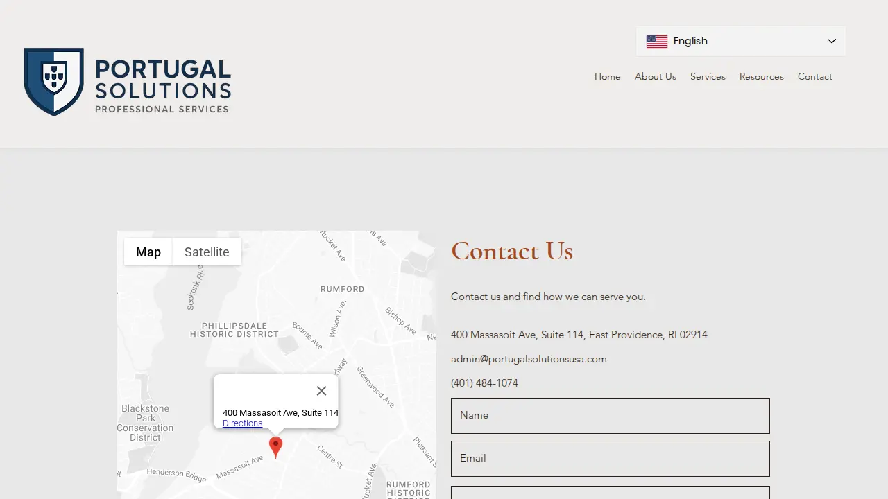 Portugal Solutions page