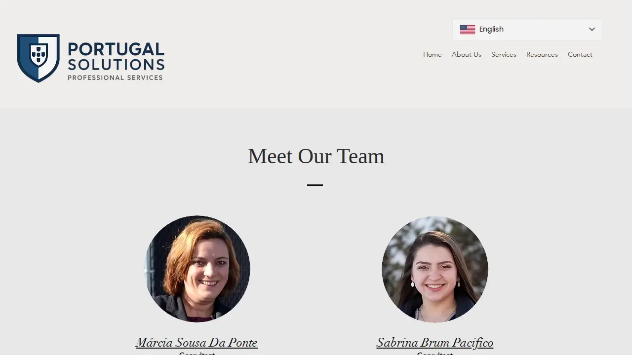 Portugal Solutions page