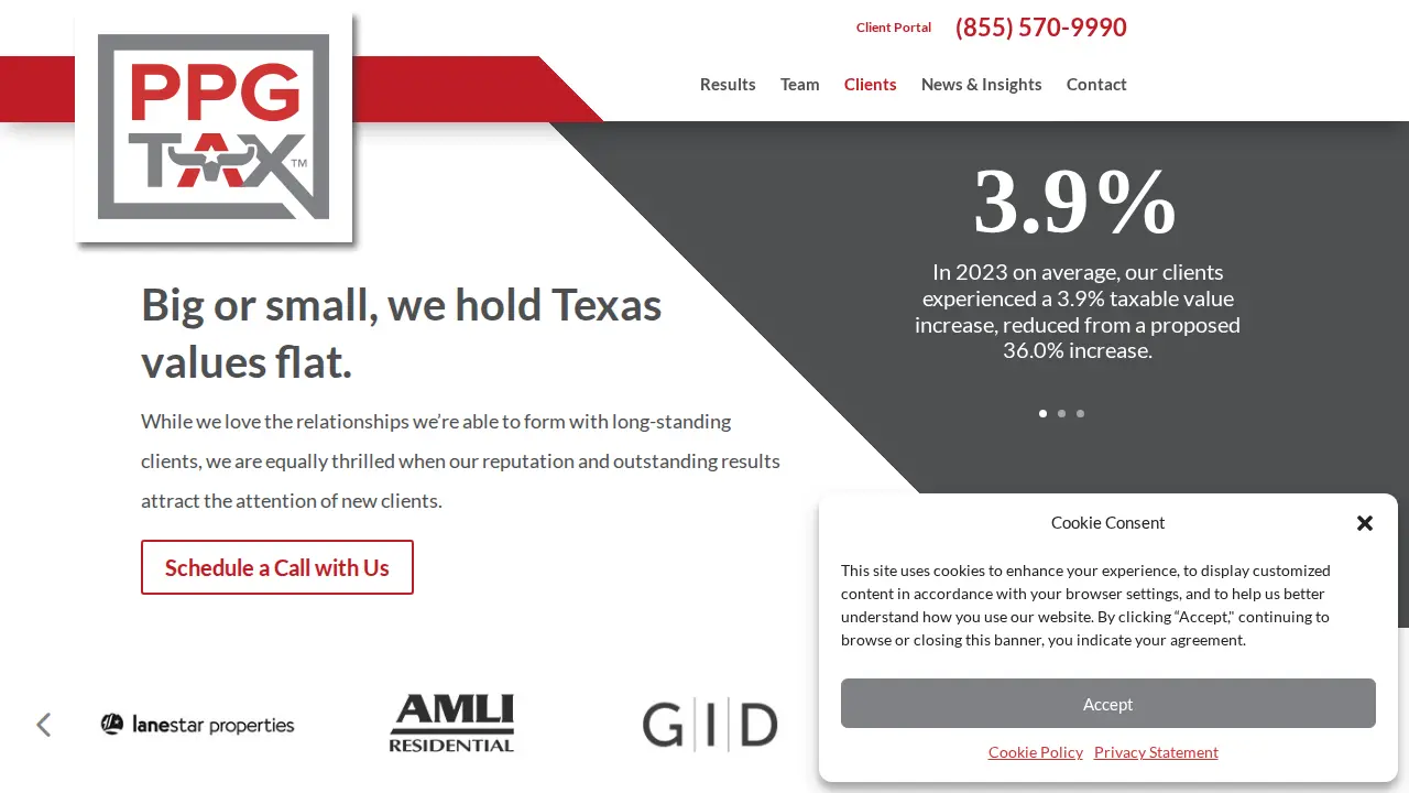 PPG Tax page